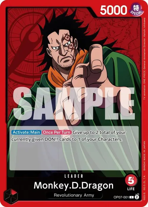 Monkey.D.Dragon (001) card art