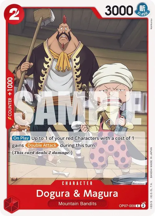 Dogura & Magura card art