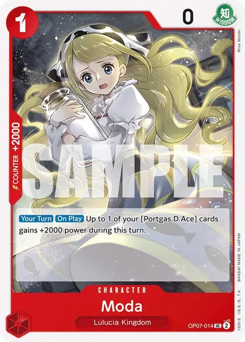 Moda card art
