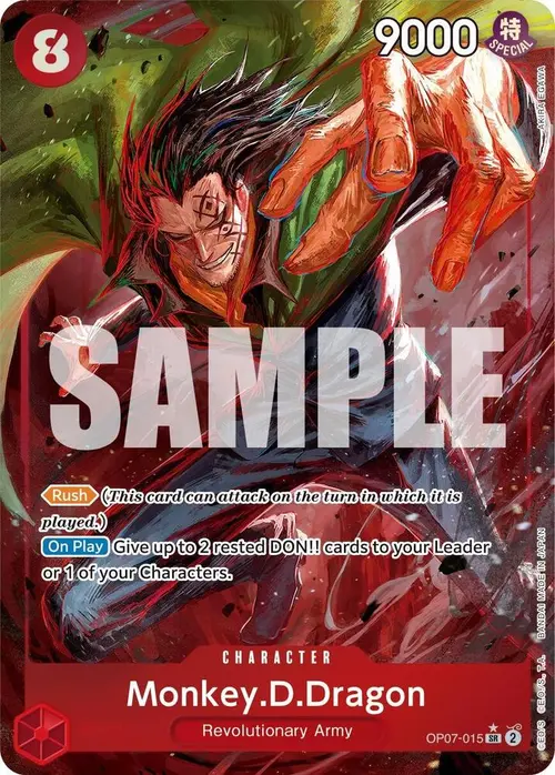 Monkey.D.Dragon (015) (Parallel) card art