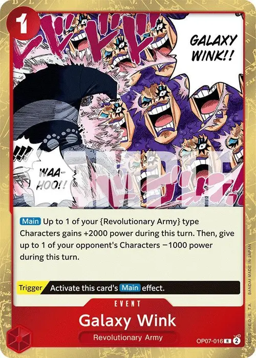 Galaxy Wink card art