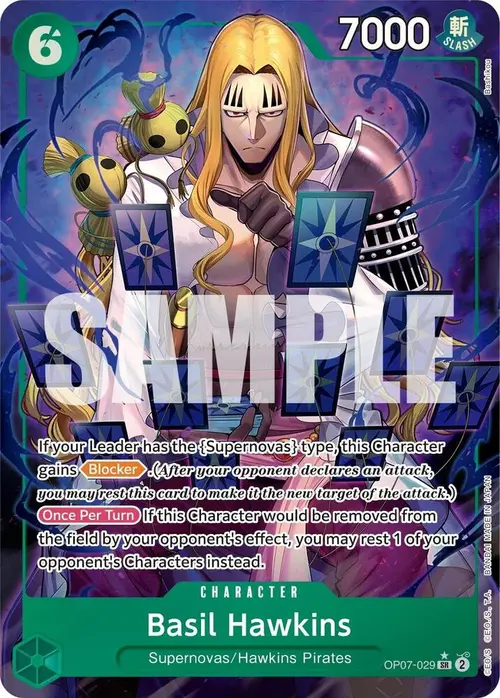 Basil Hawkins (Parallel) card art