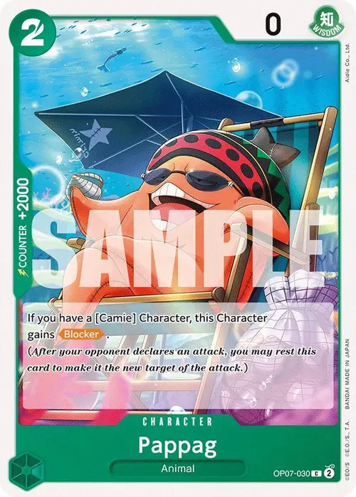 Pappag card art