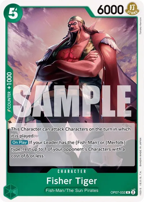 Fisher Tiger card art
