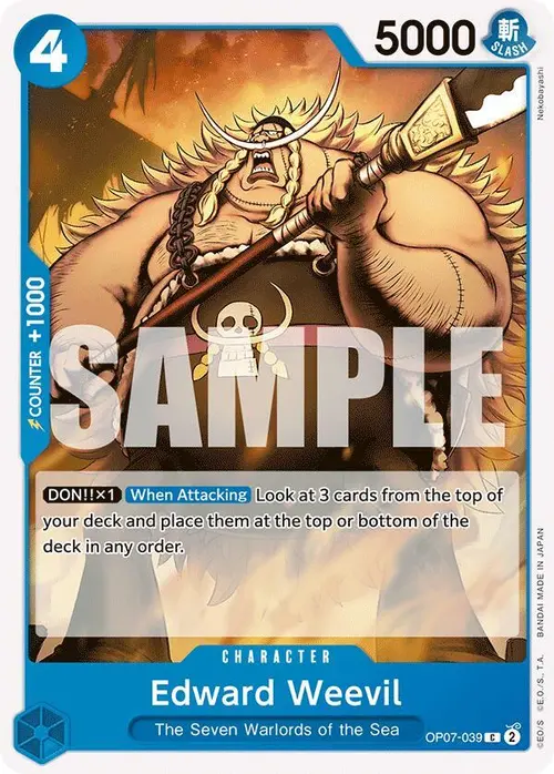 Edward Weevil card art