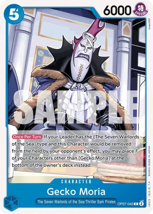 Gecko Moria (042) card art