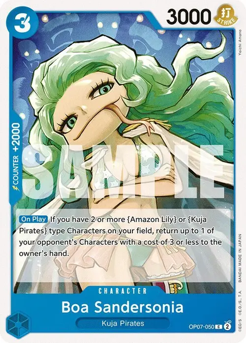 Boa Sandersonia card art