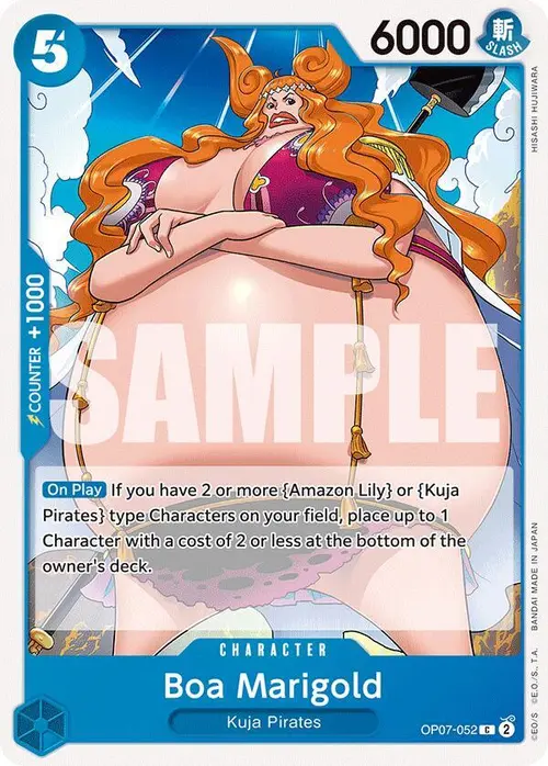 Boa Marigold card art