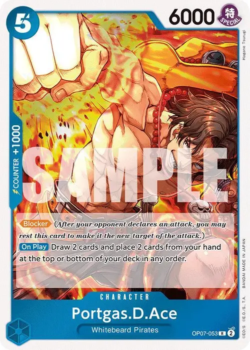 Portgas.D.Ace (053) card art