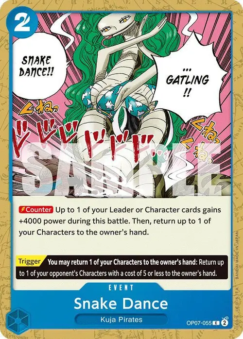 Snake Dance card art