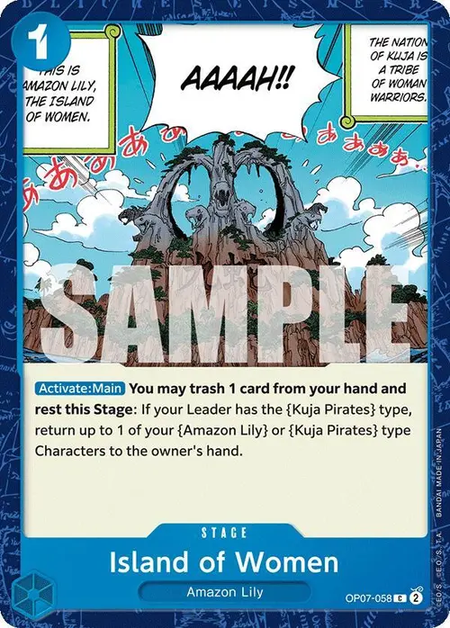 Island of Women card art