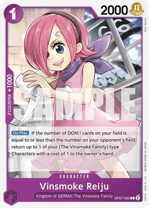 Vinsmoke Reiju card art