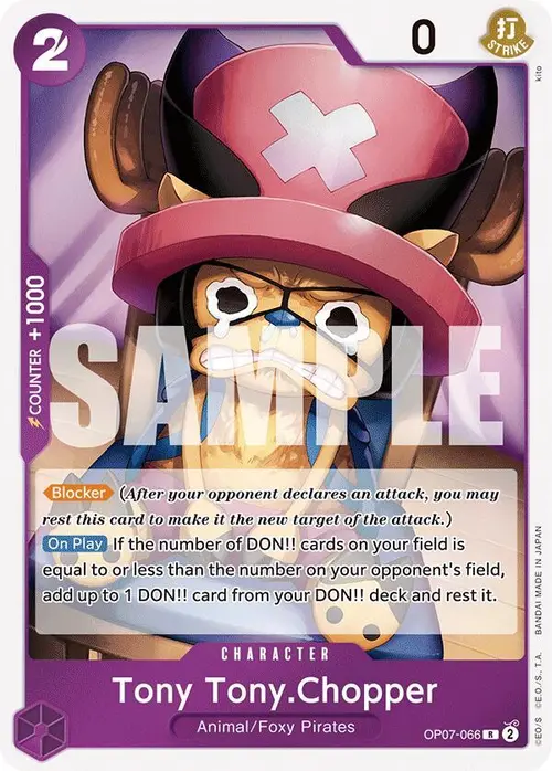 Tony Tony.Chopper (066) card art
