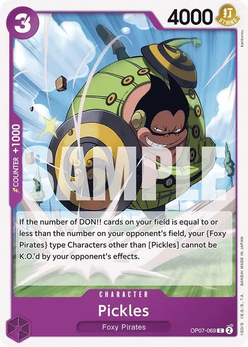 Pickles card art