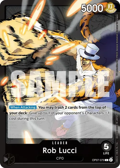 Rob Lucci (079) card art