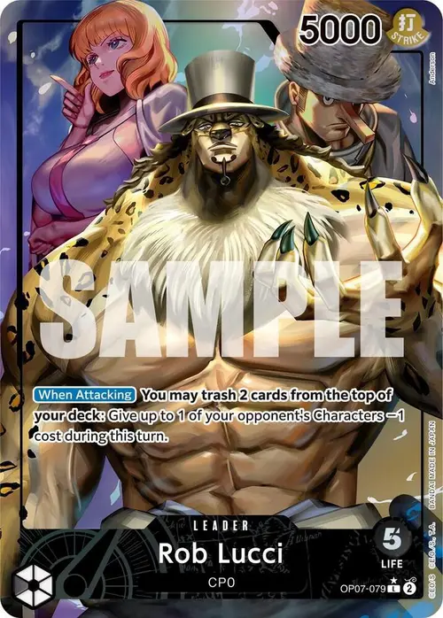 Rob Lucci (079) (Parallel) card art