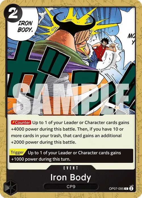 Iron Body card art