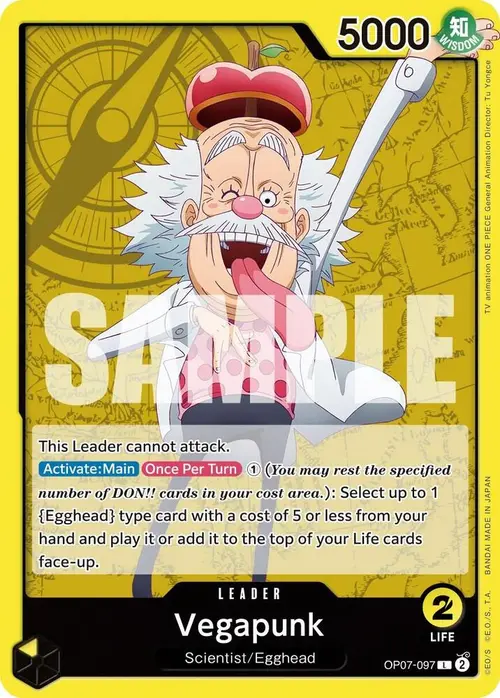 Vegapunk card art