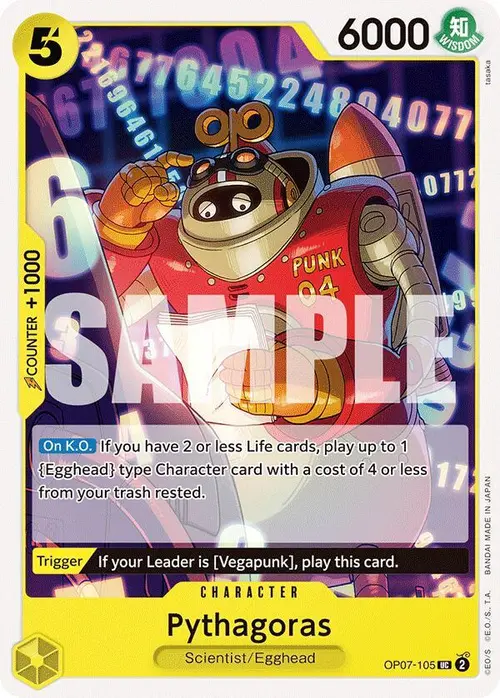 Pythagoras card art