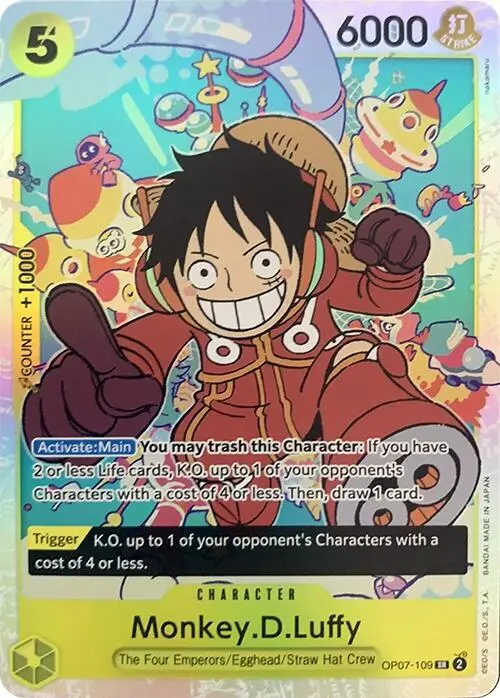 Monkey.D.Luffy (109) card art