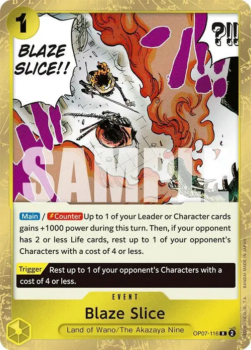 Blaze Slice card art