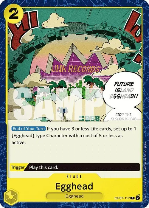 Egghead card art