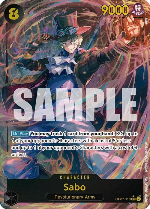 Sabo (Parallel) card art
