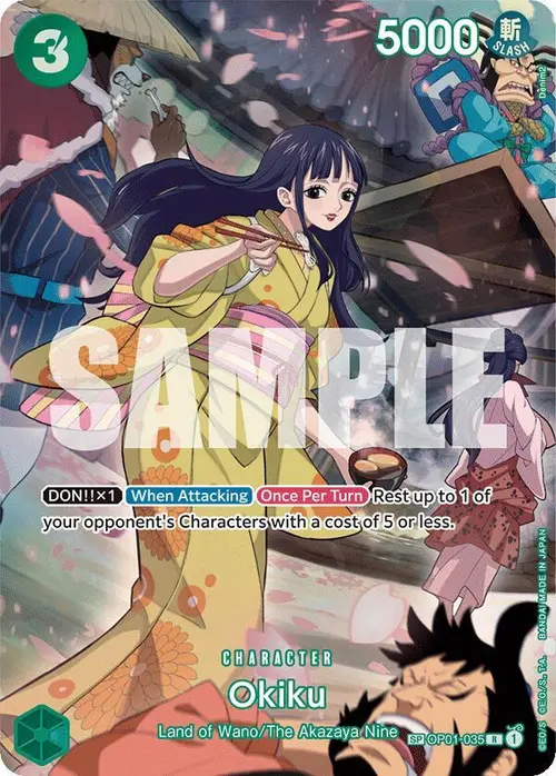 Okiku (SP) card art