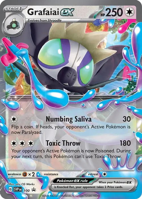 Grafaiai ex - 100 card art