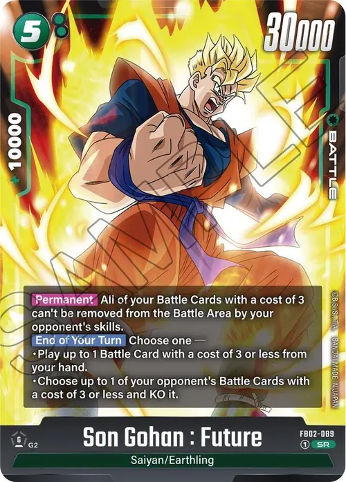 Son Gohan : Future card art