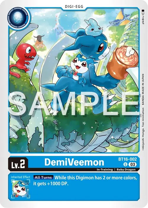 DemiVeemon card art