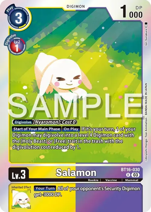 Salamon card art