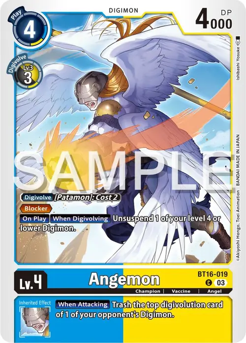 Angemon card art