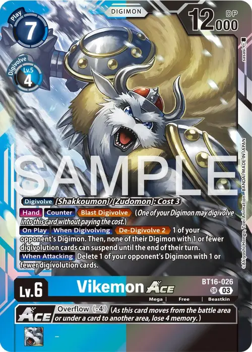 Vikemon ACE card art