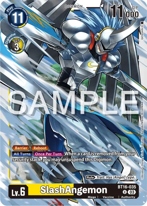 SlashAngemon card art