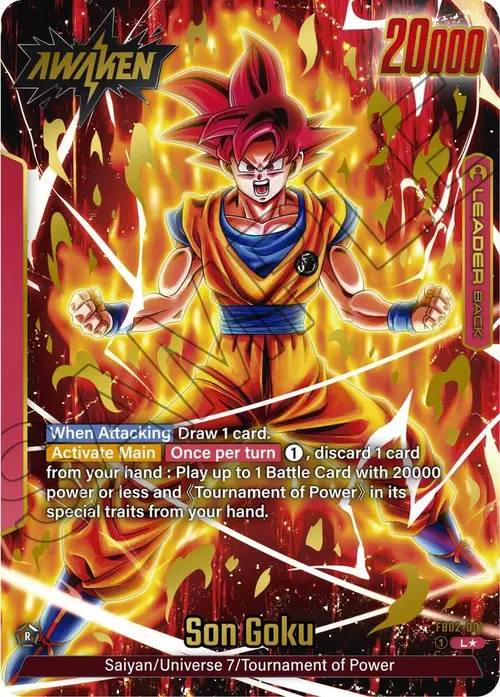 Son Goku (Alternate Art) card art