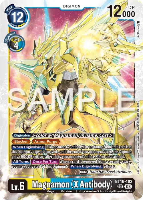 Magnamon (X Antibody) card art