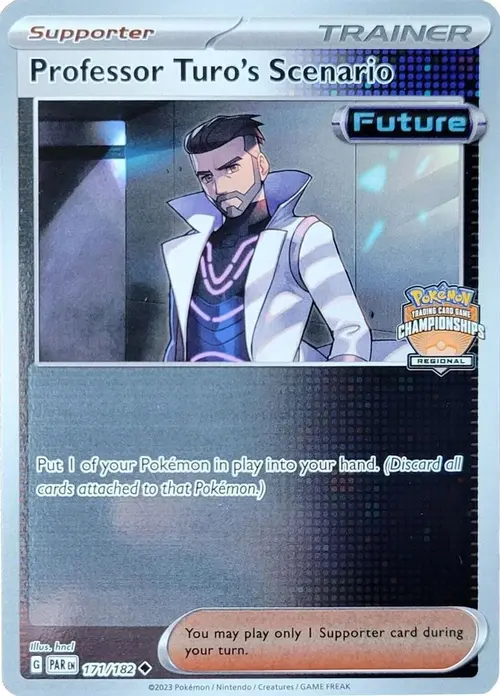 Professor Turo's Scenario (Regional Championship) card art