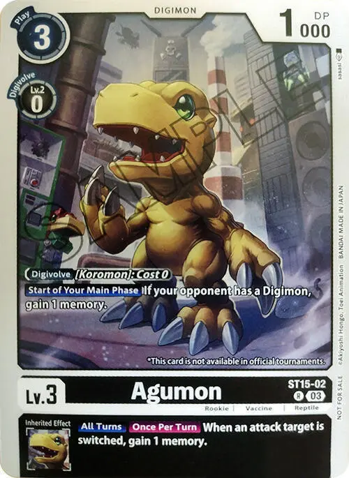 Agumon (Demo Deck Exclusive) card art