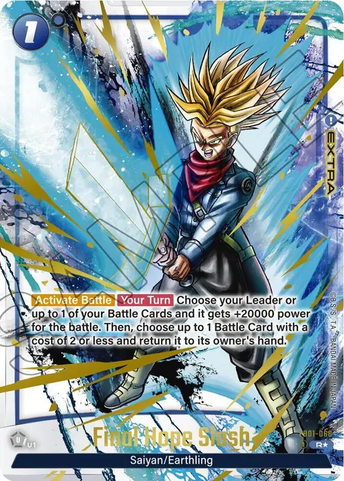 Final Hope Slash (Alternate Art) card art