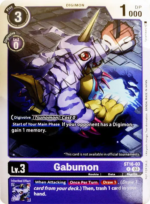 Gabumon (Demo Deck Exclusive) card art