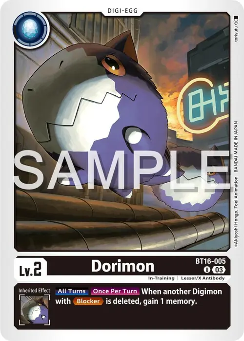 Dorimon card art