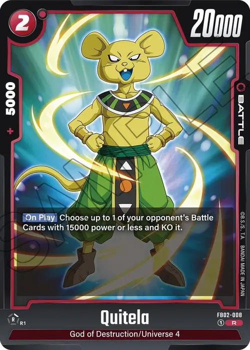 Quitela card art