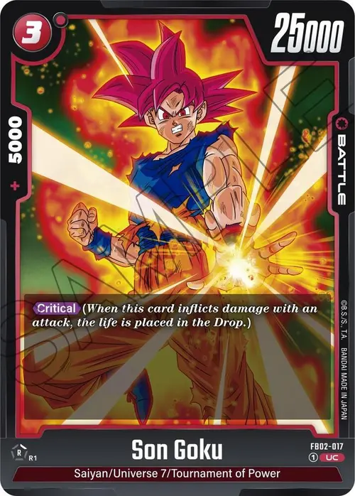 Son Goku card art