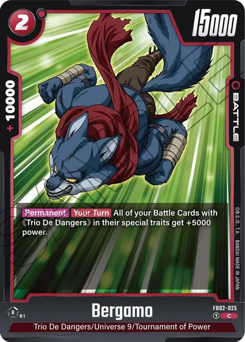 Bergamo card art