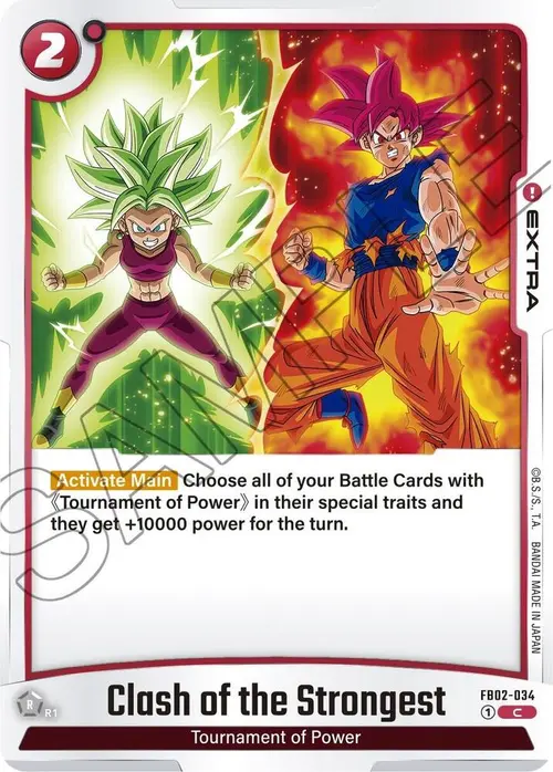 Clash of the Strongest card art