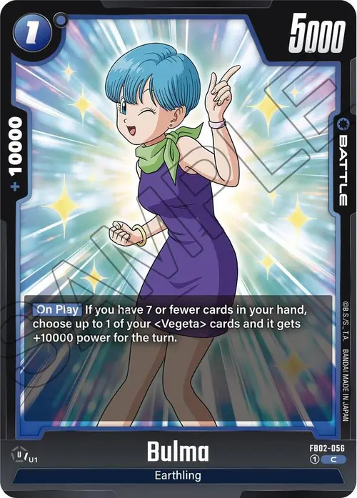Bulma card art