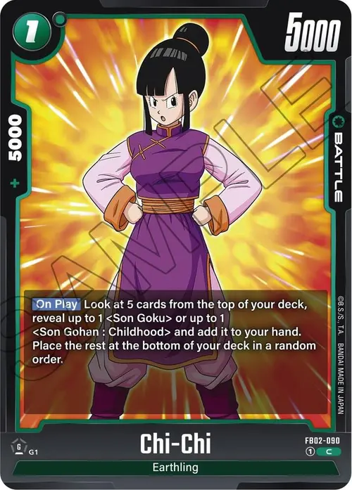 Chi-Chi card art