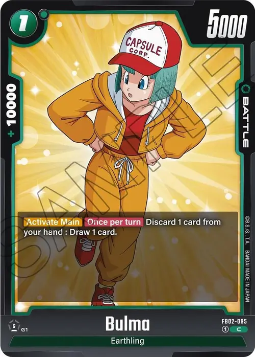Bulma card art