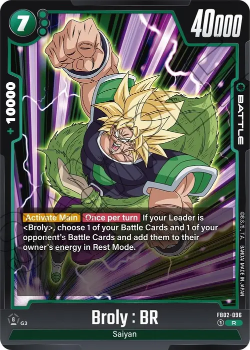 Broly : BR card art